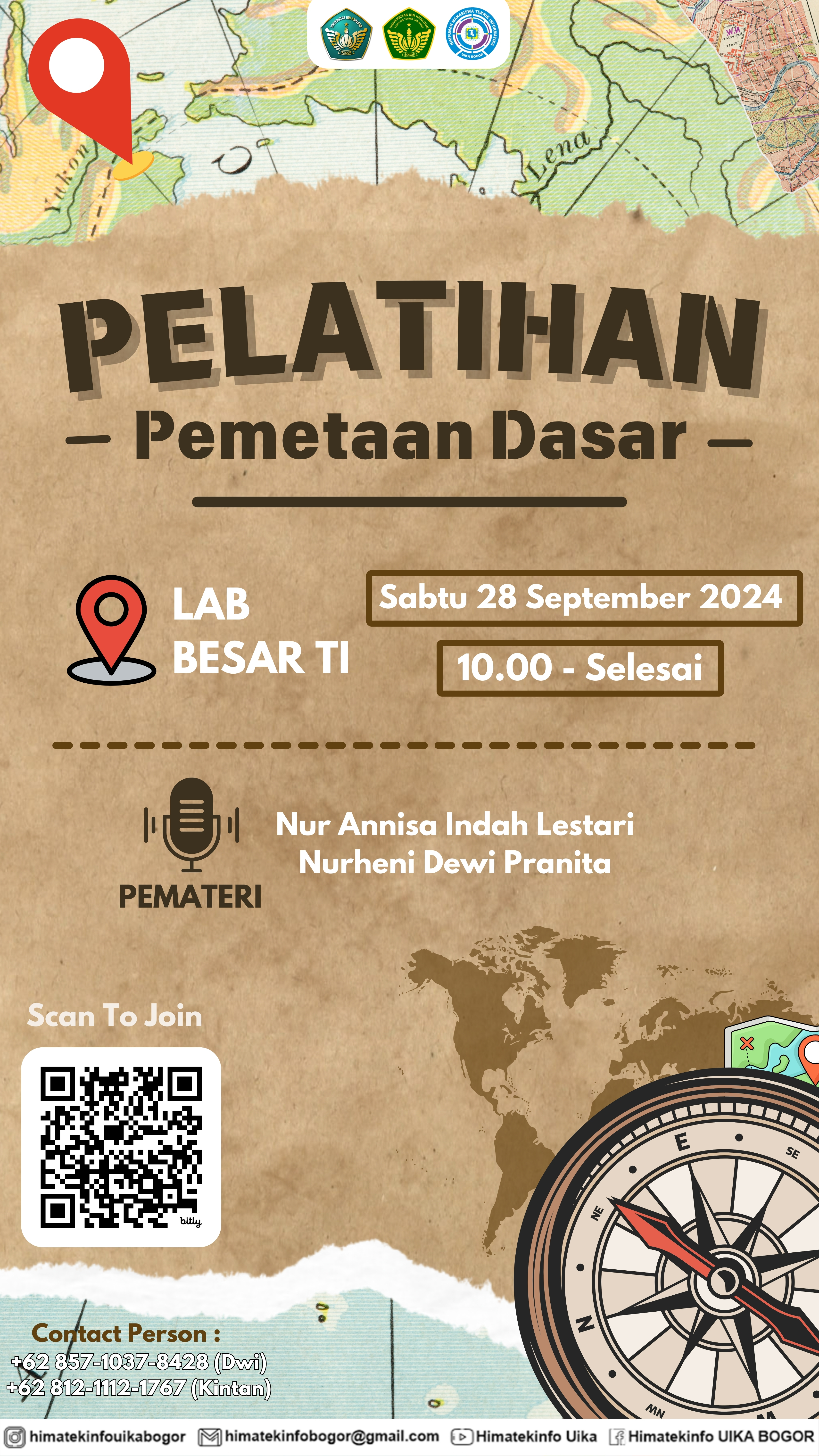 Poster Pelatihan Peminatan Mahasiswa